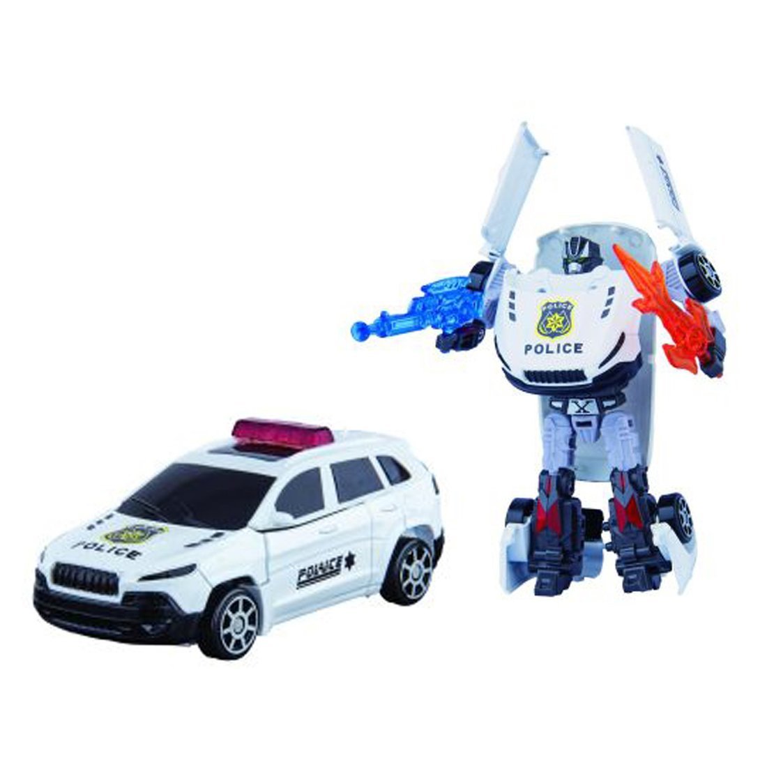 Трансформер Робот-Машина Полиция, металл Трансформер Робот-Машина Полиция, металл