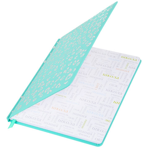 Дневник 1-11 класс 48 л., кожзам SoftTouch (твердая с поролоном), фольга,