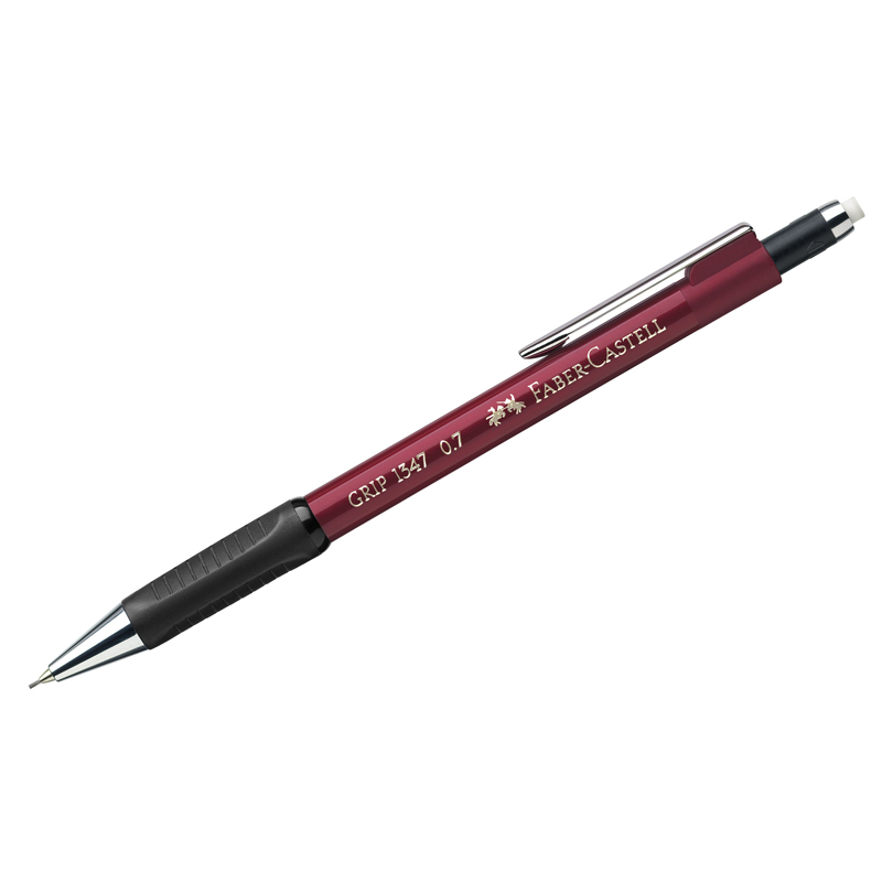 Карандаш механический Faber-Castell "Grip 1347" B, 0,7мм, грип, с Карандаш механический Faber-Castell "Grip 1347" B, 0,7мм, грип, с