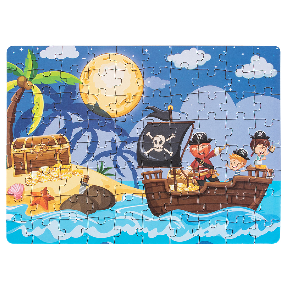 Пазлы 80 элементов "Пираты" Пазлы 80 элементов "Пираты"