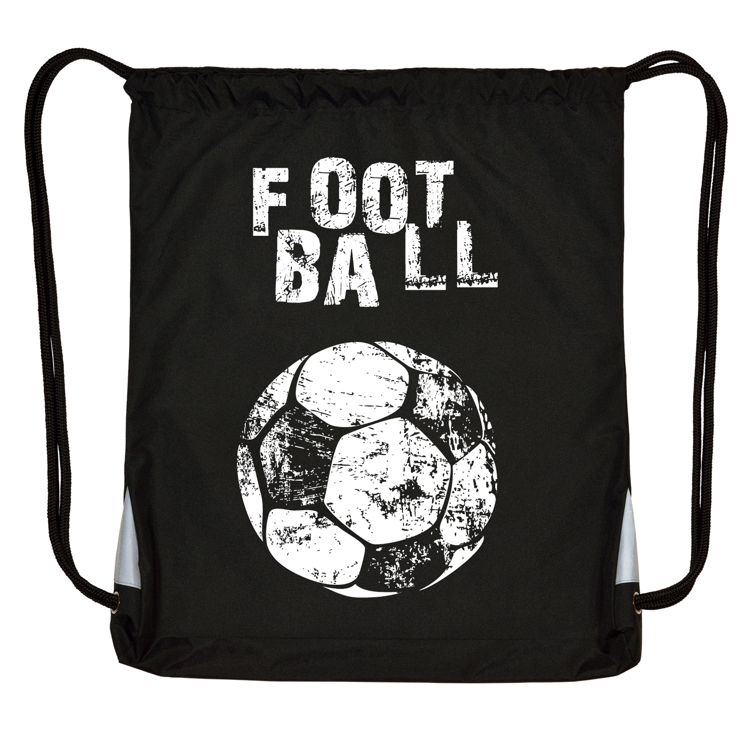 МЕШОК ДЛЯ ОБУВИ ЧЕРНЫЙ "ФУТБОЛ" 44 х 54 см МЕШОК ДЛЯ ОБУВИ ЧЕРНЫЙ "ФУТБОЛ" 44 х 54 см