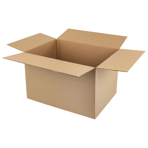 Гофрокороб, длина 600 мм х ширина 400 мм х высота 400 мм, марка Т22, профиль С,