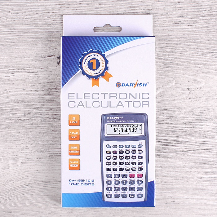 Калькулятор научный 10+2разряда "Darvish" 156*86*16мм 228 функции Калькулятор научный 10+2разряда "Darvish" 156*86*16мм 228 функции