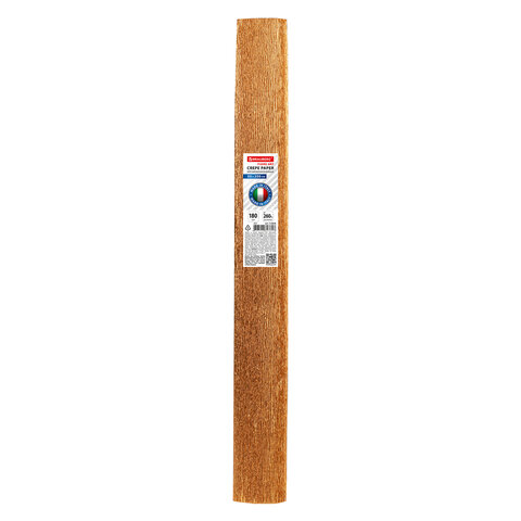 Бумага гофрированная (ИТАЛИЯ) 180 г/м2, медная (808), 50х250 см, BRAUBERG FLORE, Бумага гофрированная (ИТАЛИЯ) 180 г/м2, медная (808), 50х250 см, BRAUBERG FLORE,