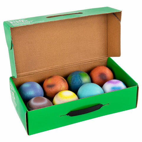 Набор для раскопок "Сокровища Солнечной системы", 8 планет, карточки,