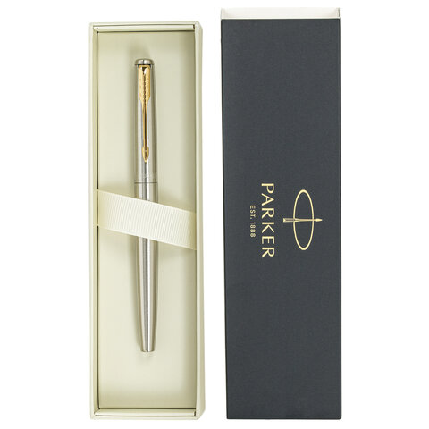 Ручка перьевая PARKER "Jotter Core Stainless Steel GT", ежедневник А5 Ручка перьевая PARKER "Jotter Core Stainless Steel GT", ежедневник А5