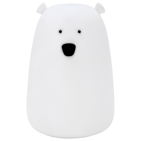 Ночник силиконовый LED "Медведь" 111x111x160 мм, белый свет/RGB, Ночник силиконовый LED "Медведь" 111x111x160 мм, белый свет/RGB,