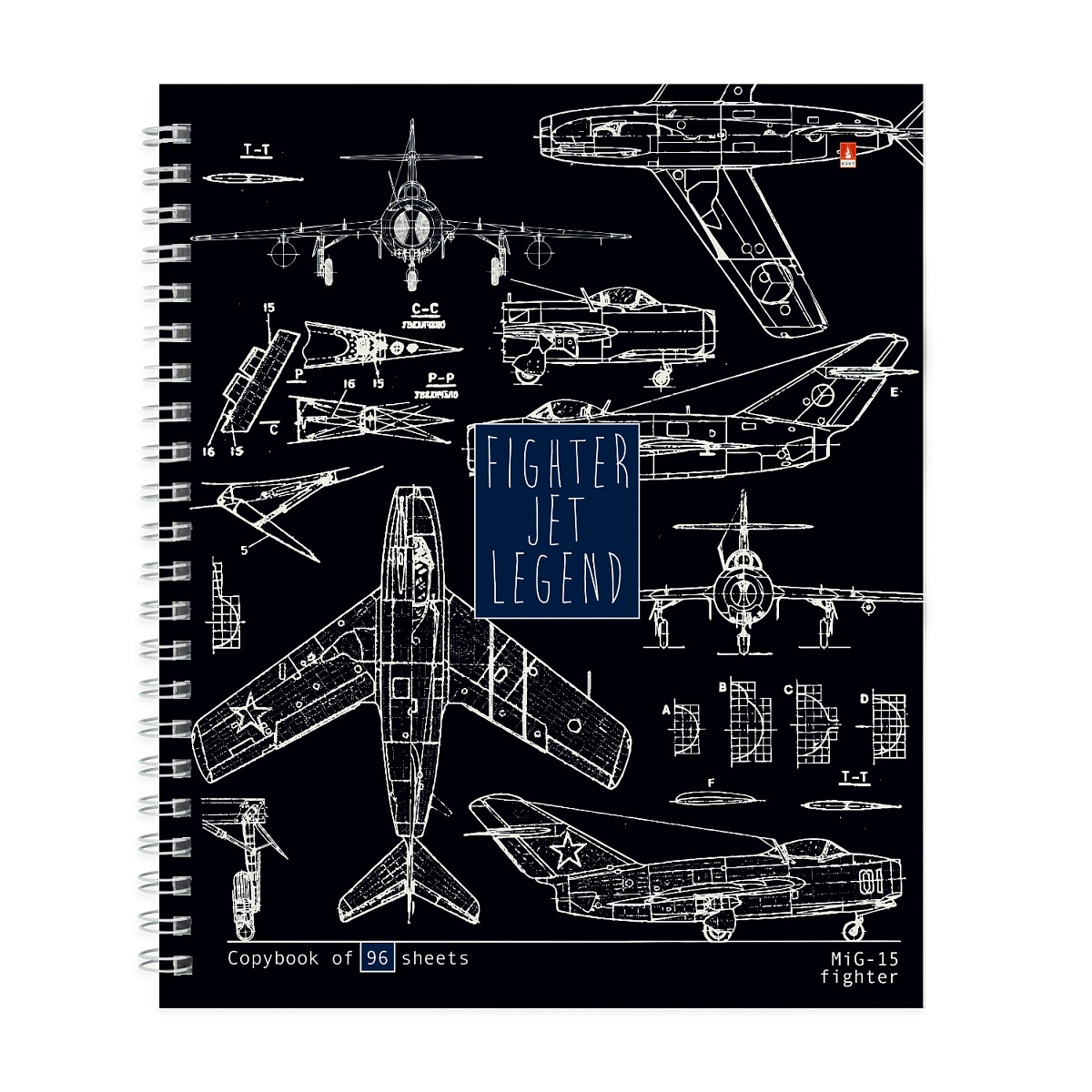 ТЕТРАДЬ 96 ЛИСТОВ, А5+ ГР. "BLUEPRINT" 5 ВИДОВ ТЕТРАДЬ 96 ЛИСТОВ, А5+ ГР. "BLUEPRINT" 5 ВИДОВ