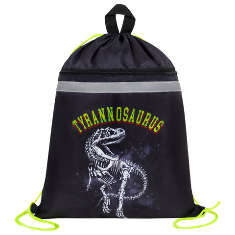 Мешок для обуви BRAUBERG, с петлей, светоотражающая полоса, 2 отделения, 46х36 Мешок для обуви BRAUBERG, с петлей, светоотражающая полоса, 2 отделения, 46х36