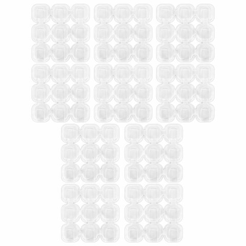 Крючки самоклеящиеся для гирлянд и проводов 1,5х1,5 см, КОМПЛЕКТ 90 шт., LAIMA