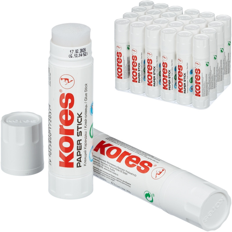 Клей-карандаш 20г KORES paper Stick '17203 штр. 9023800172037 Клей-карандаш 20г KORES paper Stick '17203 штр. 9023800172037
