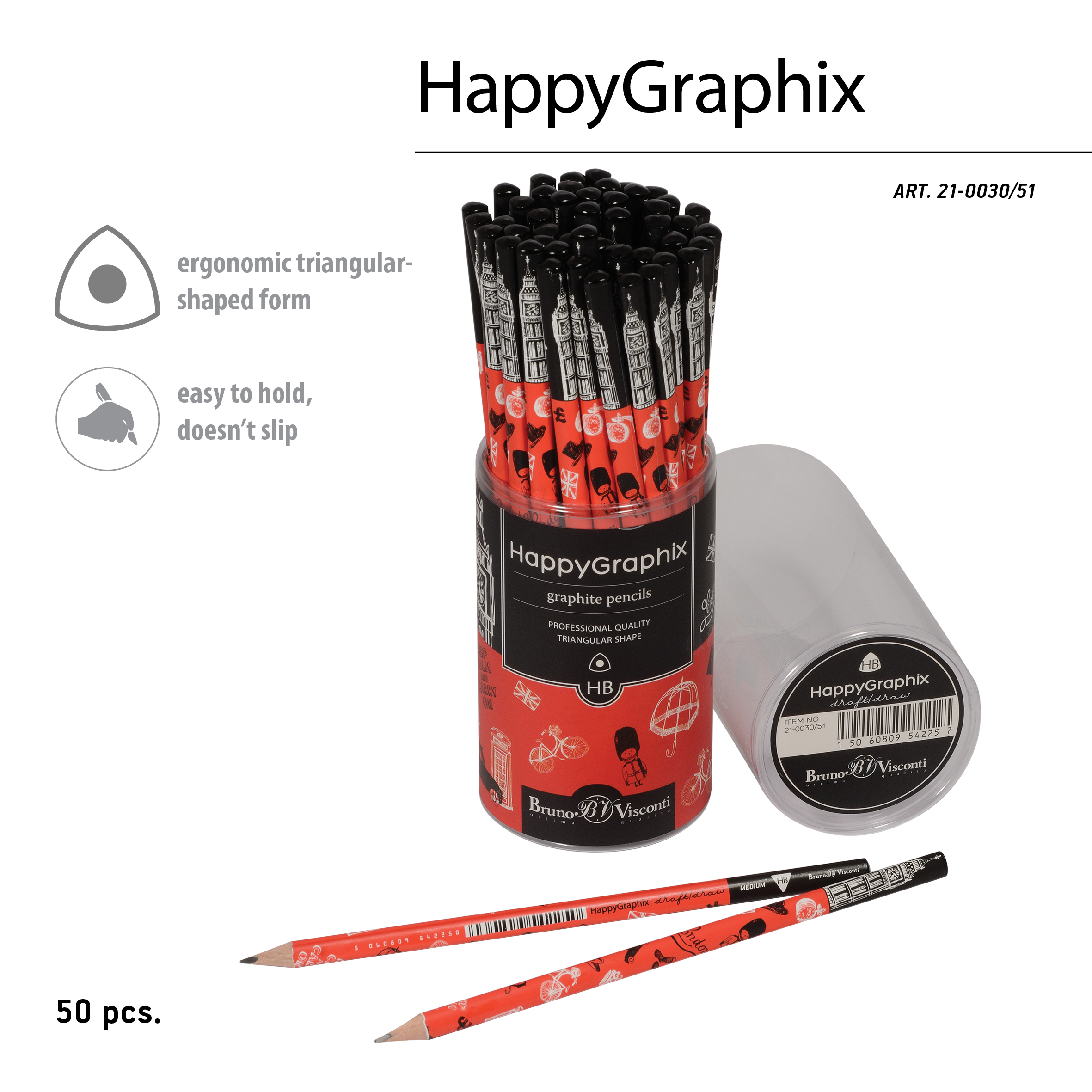 КАРАНДАШ ЧЕРНОГРАФИТОВЫЙ "HappyGraphix. Романтическое путешествие. КАРАНДАШ ЧЕРНОГРАФИТОВЫЙ "HappyGraphix. Романтическое путешествие.