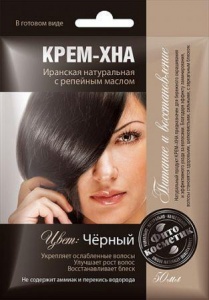 Арт.1095 ФИТО К Крем-Хна в готовом виде "Черный" с репейным маслом Арт.1095 ФИТО К Крем-Хна в готовом виде "Черный" с репейным маслом