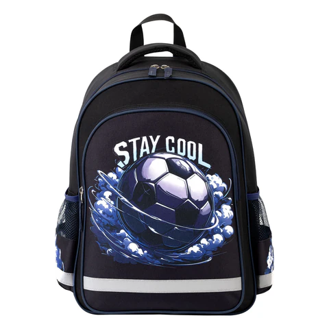 Рюкзак ПИФАГОР SCHOOL, 1 отделение, 3 кармана, "Stay cool", 38x28х14