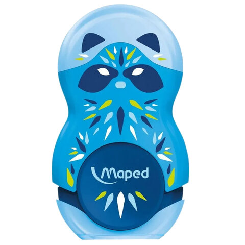 Точилка с ластиком MAPED "LOOPY Mini Cute", с контейнером, корпус Точилка с ластиком MAPED "LOOPY Mini Cute", с контейнером, корпус