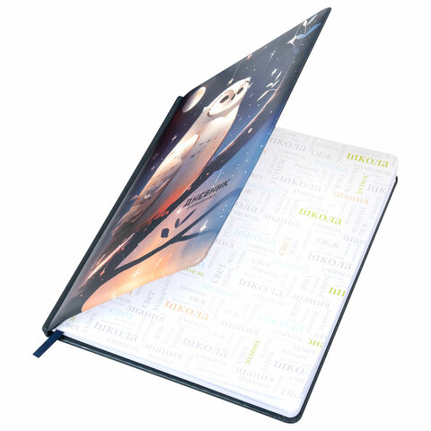 Дневник 1-11 класс 48 л., кожзам (твердая с поролоном), печать, наклейки, Дневник 1-11 класс 48 л., кожзам (твердая с поролоном), печать, наклейки,