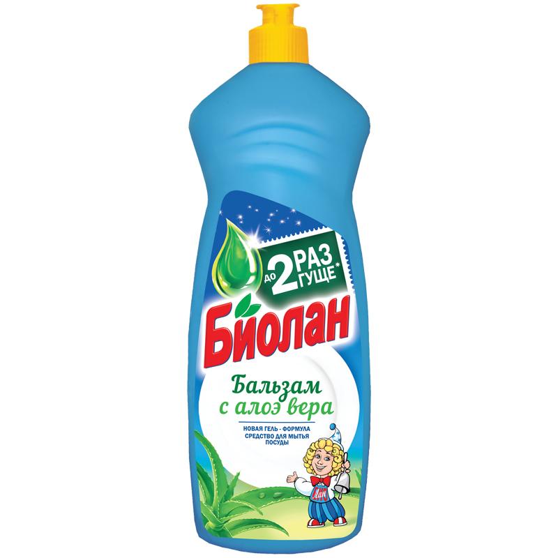 Средство для мытья посуды Биолан "Бальзам Алоэ вера", 0,9л 1127-3 Средство для мытья посуды Биолан "Бальзам Алоэ вера", 0,9л 1127-3