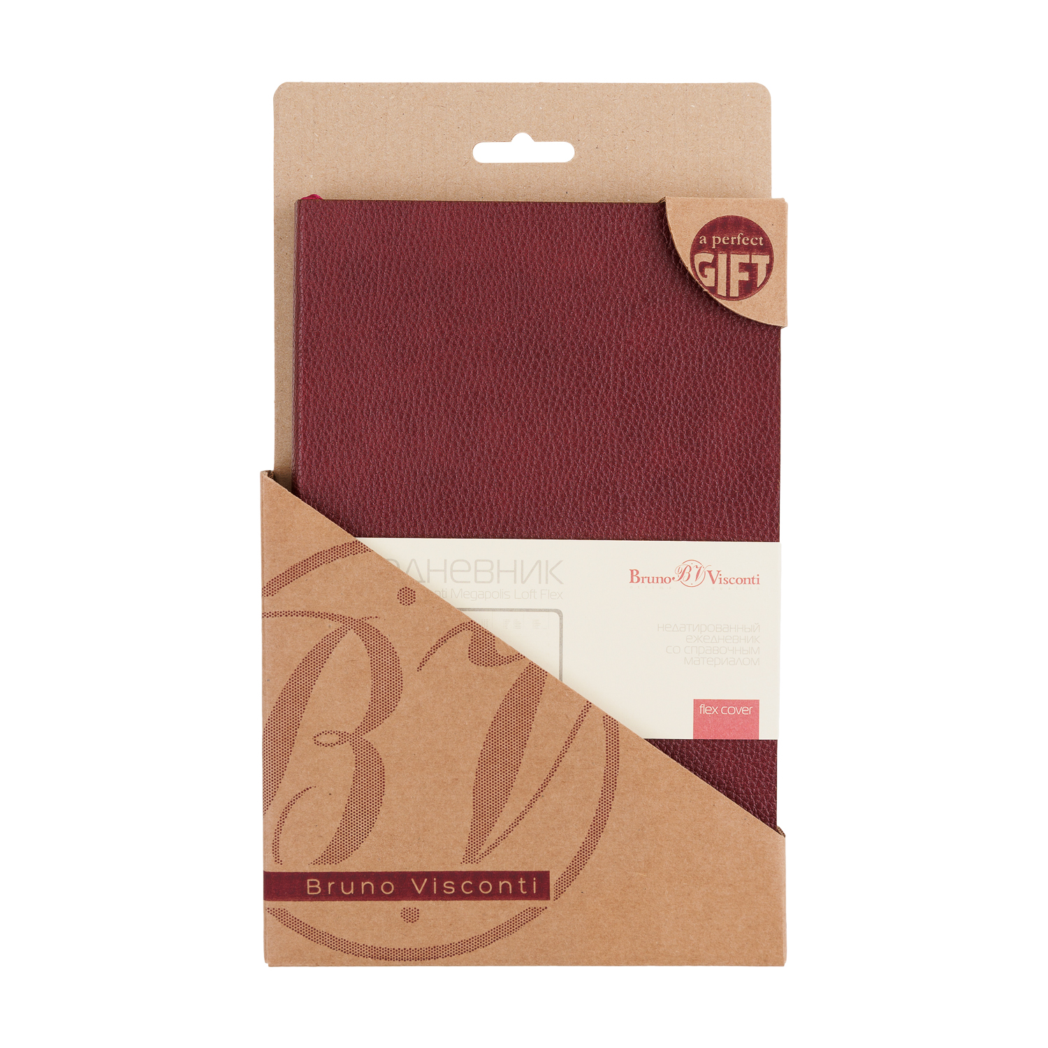 ЕЖЕДНЕВНИК А5 "MEGAPOLIS LOFT COLOR" FLEX (БОРДОВЫЙ) /ЕВРОПОДВЕС ЕЖЕДНЕВНИК А5 "MEGAPOLIS LOFT COLOR" FLEX (БОРДОВЫЙ) /ЕВРОПОДВЕС