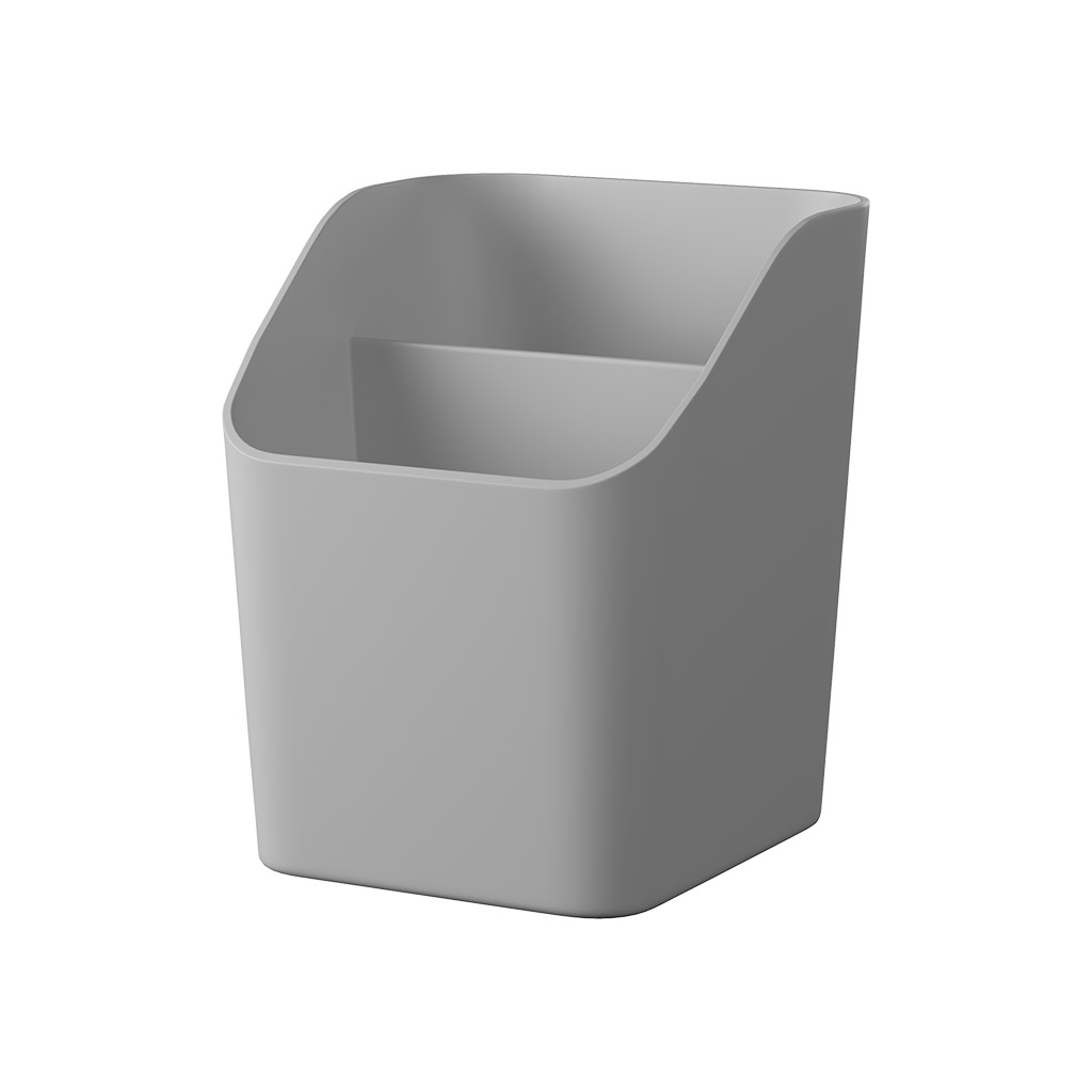 Подставка настольная пластиковая ErichKrause Submarine Mini, Classic, серый Подставка настольная пластиковая ErichKrause Submarine Mini, Classic, серый