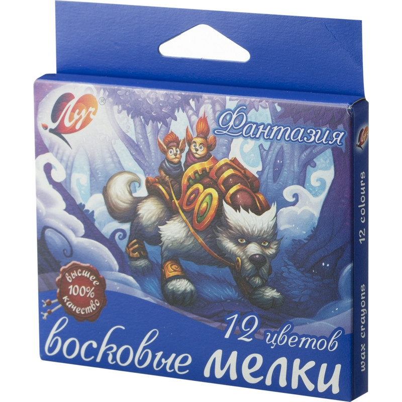 Пастель масляная Фантазия 12 цветов Пастель масляная Фантазия 12 цветов