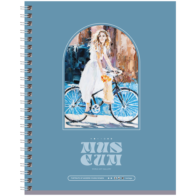 Тетрадь 48 листов, А5, линия на гребне BG "Gallery"