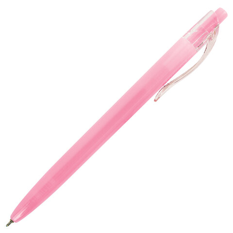 Ручка шариковая автоматическая BRAUBERG "PASTEL", СИНЯЯ, корпус Ручка шариковая автоматическая BRAUBERG "PASTEL", СИНЯЯ, корпус