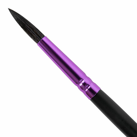 Кисть беличья круглая № 6, BRAUBERG PREMIUM, 200975 Кисть беличья круглая № 6, BRAUBERG PREMIUM, 200975