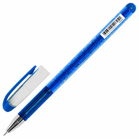 Ручка гелевая BRAUBERG "Profi-Gel PRO", СИНЯЯ, линия письма 0,4 мм, Ручка гелевая BRAUBERG "Profi-Gel PRO", СИНЯЯ, линия письма 0,4 мм,