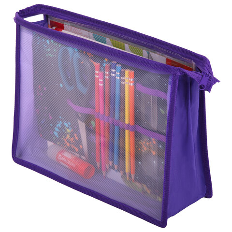 Папка для труда на молнии BRAUBERG А4, 2 отделения, органайзер, "Come Папка для труда на молнии BRAUBERG А4, 2 отделения, органайзер, "Come