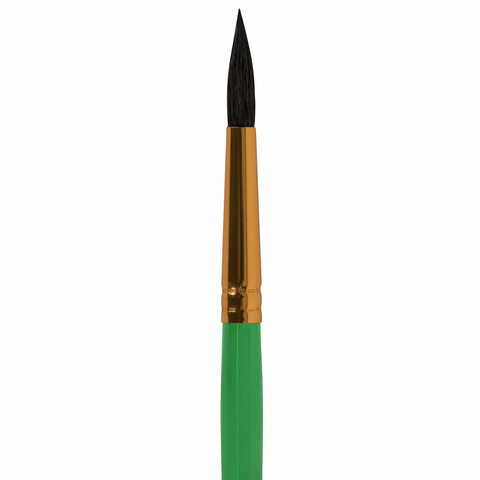Кисть БЕЛКА, круглая, № 5, цветная ручка, ЮНЛАНДИЯ, 201056 Кисть БЕЛКА, круглая, № 5, цветная ручка, ЮНЛАНДИЯ, 201056