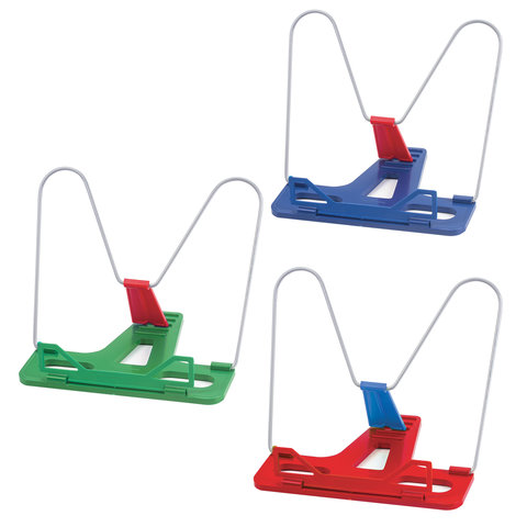 Подставка для книг ПИФАГОР ЭКОНОМ, пластик/металл, ассорти, в пакете, 236658 Подставка для книг ПИФАГОР ЭКОНОМ, пластик/металл, ассорти, в пакете, 236658