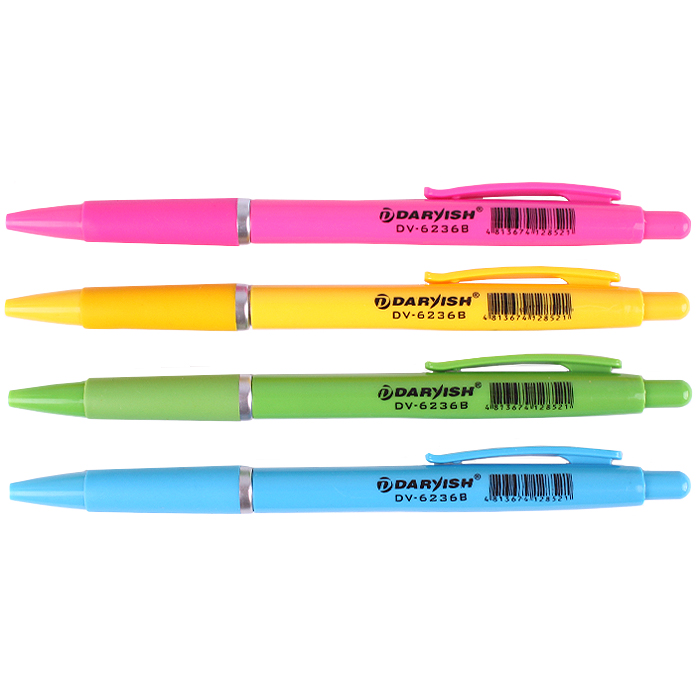 Ручка автоматическая син. "Darvish" корпус цветной ассорти Ручка автоматическая син. "Darvish" корпус цветной ассорти