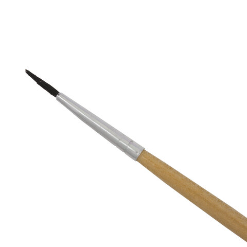 Кисть BRAUBERG, беличья, круглая, № 1, 200178 Кисть BRAUBERG, беличья, круглая, № 1, 200178