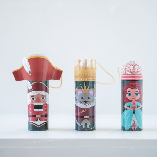 Хлопушка-игрушка пружинная Сказка 10см., 3 штуки Хлопушка-игрушка пружинная Сказка 10см., 3 штуки