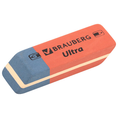 Ластики BRAUBERG "Ultra Mix" 6 шт., размер ластика 41х14х8 мм, Ластики BRAUBERG "Ultra Mix" 6 шт., размер ластика 41х14х8 мм,