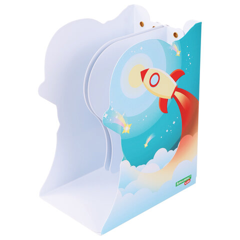 Подставка-держатель для книг и учебников фигурная BRAUBERG KIDS Подставка-держатель для книг и учебников фигурная BRAUBERG KIDS