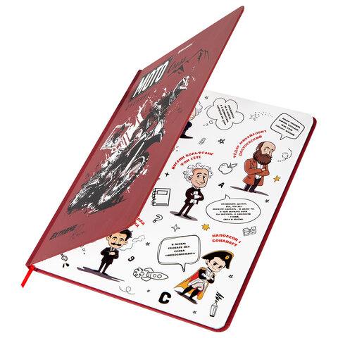 Дневник 1-11 класс 48 л., твердый, BRAUBERG, матовая ламинация, резинка,