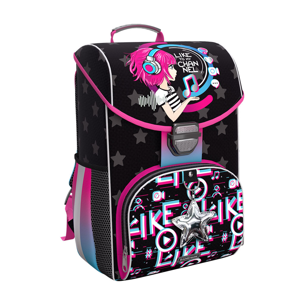Ученический ранец ErichKrause® ErgoLine® 15L Top Blogger Ученический ранец ErichKrause® ErgoLine® 15L Top Blogger