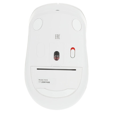 Мышь беспроводная A4TECH Fstyler FG10, USB, 4 кнопки, оптическая, белая, 1147569