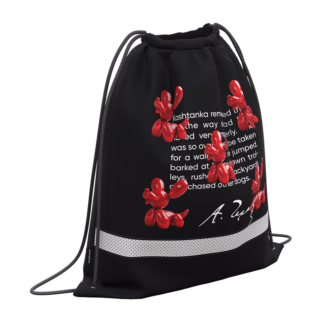 Мешок для обуви ErichKrause с вентиляцией 500x410мм Balloon Dog Мешок для обуви ErichKrause с вентиляцией 500x410мм Balloon Dog