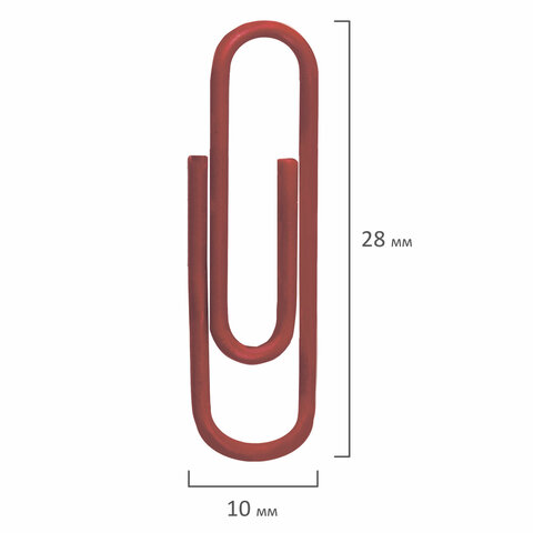 Скрепки BRAUBERG, 28 мм, цветные, 100 шт., в пластиковой коробке, 221111 Скрепки BRAUBERG, 28 мм, цветные, 100 шт., в пластиковой коробке, 221111
