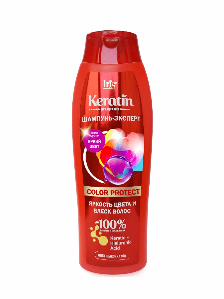 Iris KERATIN PROGRAM Шампунь-Эксперт COLOR PROTECT, 400мл Iris KERATIN PROGRAM Шампунь-Эксперт COLOR PROTECT, 400мл