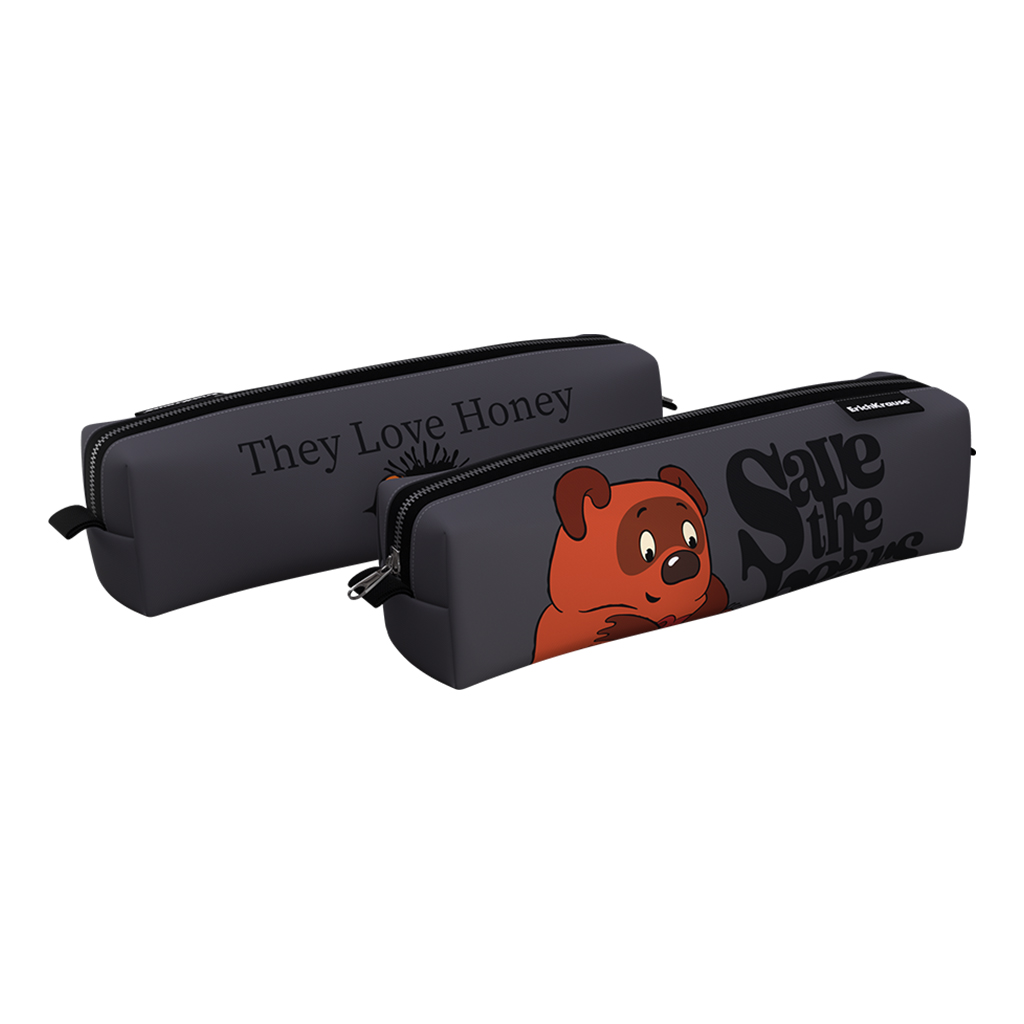 Пенал квадро mini ErichKrause 210x50x50мм Винни-Пух Пенал квадро mini ErichKrause 210x50x50мм Винни-Пух