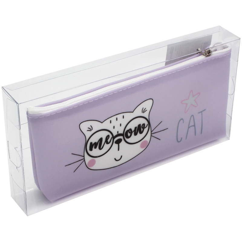 Пенал, 200*85*23 ArtSpace "Meow", силикон Пенал, 200*85*23 ArtSpace "Meow", силикон