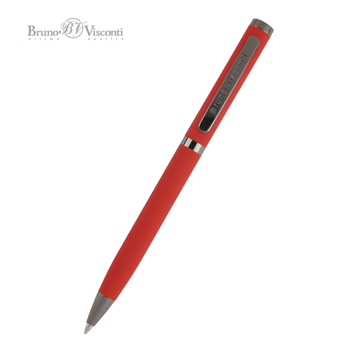 РУЧКА "FIRENZE" ШАРИКОВАЯ АВТОМАТИЧЕСКАЯ, КРАСНЫЙ МЕТАЛЛИЧЕСКИЙ КОРПУС РУЧКА "FIRENZE" ШАРИКОВАЯ АВТОМАТИЧЕСКАЯ, КРАСНЫЙ МЕТАЛЛИЧЕСКИЙ КОРПУС