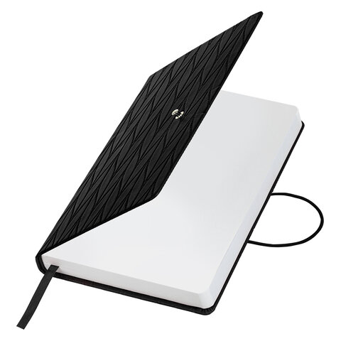 Ежедневник недатированный А5 138х213 мм, BRAUBERG "Braided", под кожу,