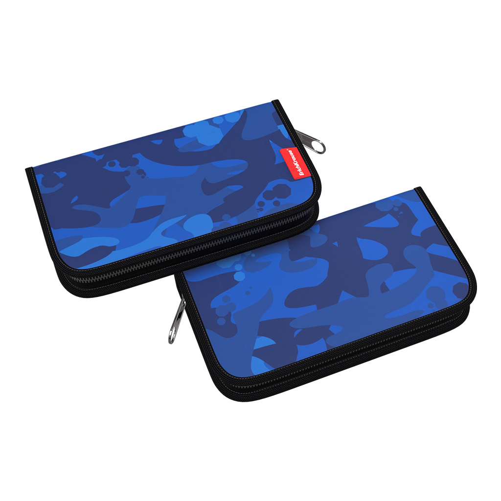 Пенал-книжка без наполнения Erich Krause 110x205x25мм Sea Camo Пенал-книжка без наполнения Erich Krause 110x205x25мм Sea Camo