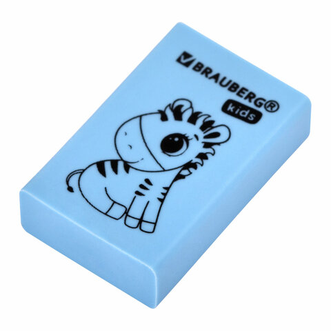 Ластик BRAUBERG KIDS "Школьный", 26х17х7 мм, прямоугольный, пастельные Ластик BRAUBERG KIDS "Школьный", 26х17х7 мм, прямоугольный, пастельные