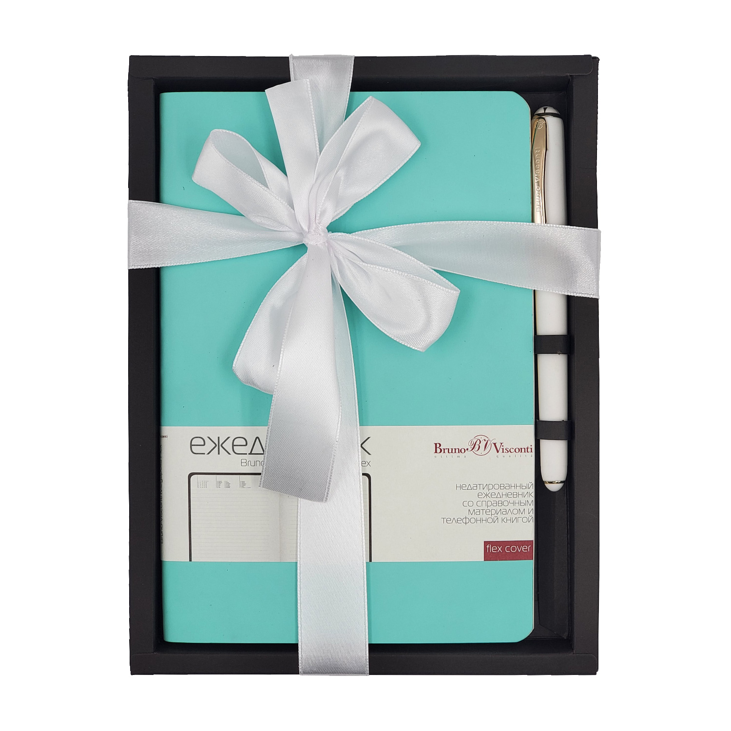 НАБОР ПОДАРОЧНЫЙ А5 "MEGAPOLIS FLEX" (ЗЕФИРНЫЙ МЯТНЫЙ ЕЖЕДНЕВНИК И НАБОР ПОДАРОЧНЫЙ А5 "MEGAPOLIS FLEX" (ЗЕФИРНЫЙ МЯТНЫЙ ЕЖЕДНЕВНИК И