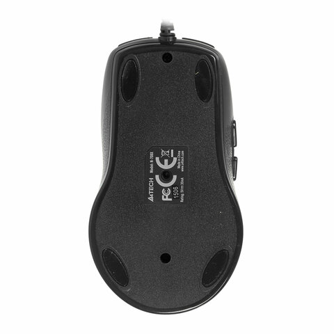 Мышь проводная A4TECH V-Track Padless N-708X, USB, 5 кнопок + 1 колесо-кнопка,